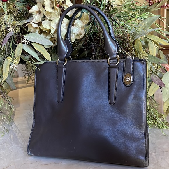 Coach Crosby Smooth Leather Mink Bag brown - Picture 4 of 12